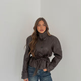 Giubbino Ember JUSTWEST 038- MARRONE