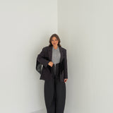 Giacca Mabel JUST WEST 151 - GRIGIO