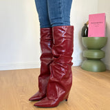 Stivali Hazel 7208-18 - ROSSO SCURO