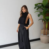 Pantalone Aruna IGI013- NERO