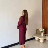 Abito Keys 7095- WINE