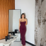 Abito Olivia 19771 - WINE