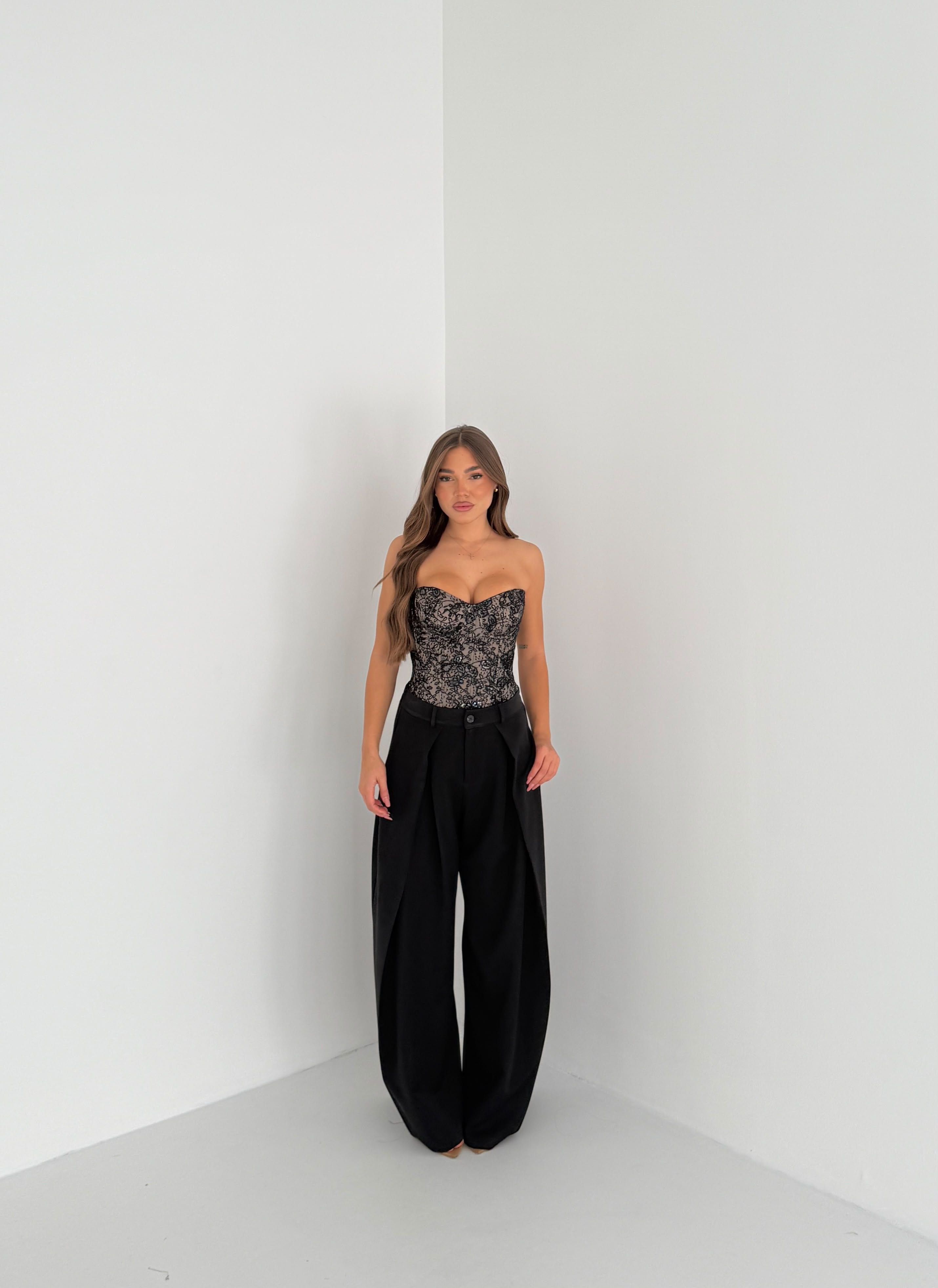 Corpetto Clarissa 7238 - NERO