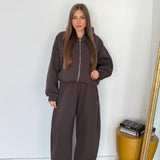 Coordinato Karyn 12601-MARRONE