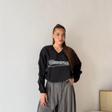 Felpa New York 8860-2 - NERO