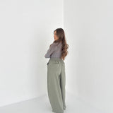Pantatuta Giselle 50249- VERDE MILITARE