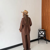 Coordinato Layan 6350 - MARRONE