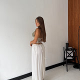 Pantalone Kami 10163- CREMA