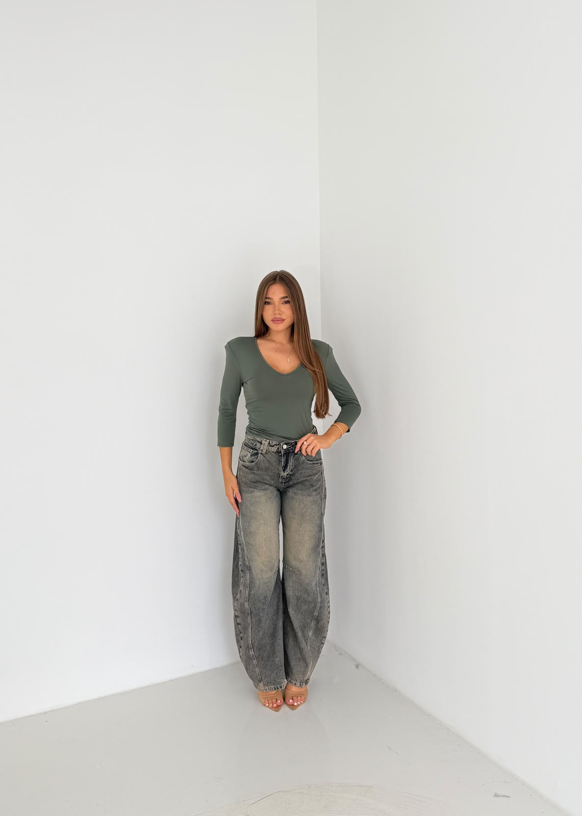 Maglia Samira 14591 - VERDE MILITARE