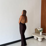 Tuta Brooklyn 13128- MARRONE