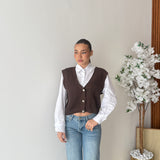 Gilet Anitta 3933 - MARRONE