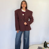 Cappottino Giacca Valentine GIA-D01-MATTONE