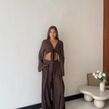 Coordinato Tanya 1974- MARRONE