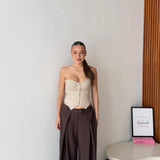 Corpetto Kenya 11865 - BEIGE