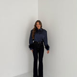 Camicia Medea JUST WEST 163-CA - BLU