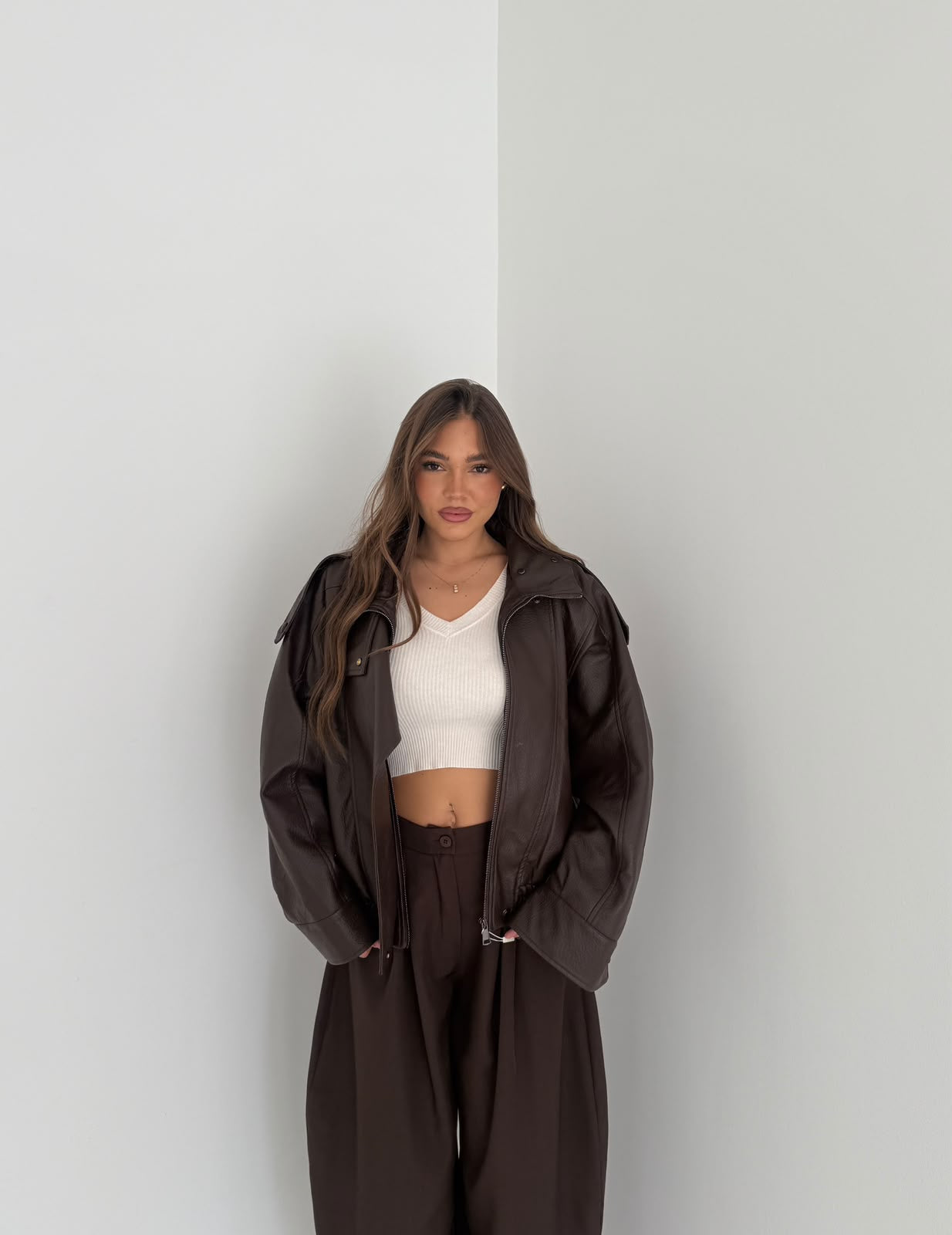 Giubbino Camille 2215 - MARRONE