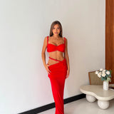Coordinato Lysa 47004701- ROSSO