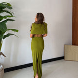 Coordinato Jouly 13181- PISTACCHIO