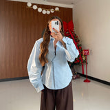 Camicia Tilde 12857-CELESTE