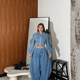 Giubbino Michelle 202457 - DENIM CHIARO