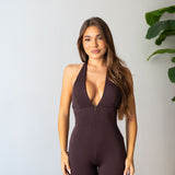 Tuta Nelia 20737- MARRONE