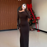 Abito Iris 12793-MARRONE