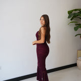 Abito Farah 58275- WINE