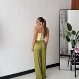 Pantalone Faye 24205-PISTACCHIO