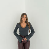 Maglia Eloise 174 JUST WEST - GRIGIO