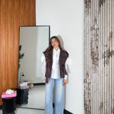 Gilet Veroniquè 8752- WINE