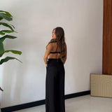Pantalone Damè 26507- NERO