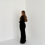 Abito Hélène 10818- NERO