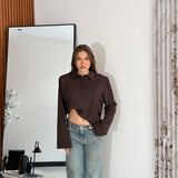 MaxShirt Farid 2615-MARRONE