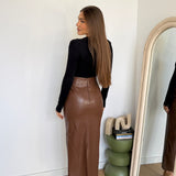 Gonna NAT  8213-MARRONE