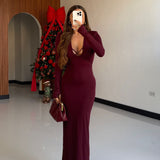 Abito Isabel 14483-WINE