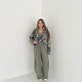 Giubbino Arwen 7538- VERDE MILITARE