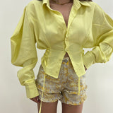 Camicia Maily  8071-1 - GIALLO
