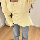 Giacca Chantal  7761 - GIALLO