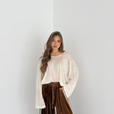 Maglia Matilda ultralight JUSTWEST 183-MA- PANNA