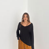 Maglia Matilda ultralight JUSTWEST 183-MA- NERO