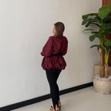 Camicia Thalia 031- BORDEAUX