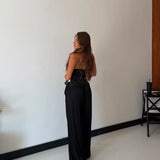 Top Ghery 2655- DENIM NERO