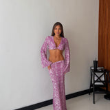Coordinato Amira 6904- MAGENTA