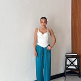 Pantalone Faye 24205 - PETROLIO