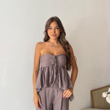 Coordinato Alylah 7018 - FANGO