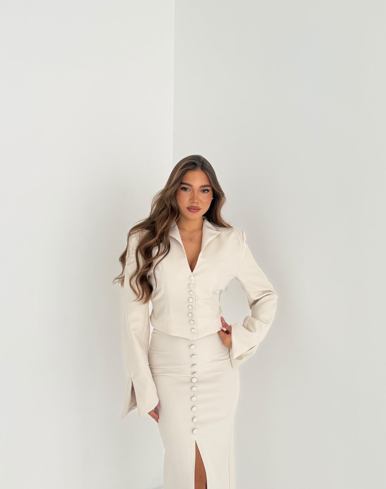 Coordinato Freya MY87350- CREMA