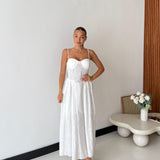 Abito Anita 6854- BIANCO