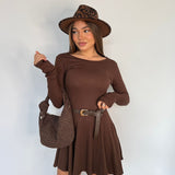 Vestitino Harris 15695-MARRONE