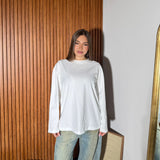 MaxiShirt Longsleeve Emily 19298 - BIANCO