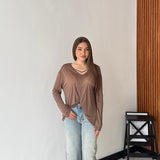 Maglia Ivy 16033 - MARRONE